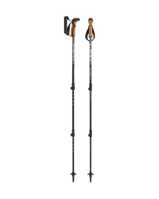 Palice LEKI Khumbu Lite 100-135cm, black-pale clay light-dark anthracite